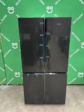Image of Siemens American Fridge Freezer - Black Steel - E Rated KF96NAXEAG #LF124164