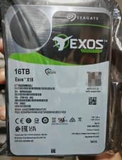 Image of Seagate Exos X16 16TB ST16000NM000J 3.5" SATA 6Gbps Internal Hard Disk Drives