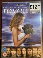 Image of REVENGE - THE COMPLETE THIRD SEASON DVD BOX SET NEW & SEALED WITH FREE UK POST