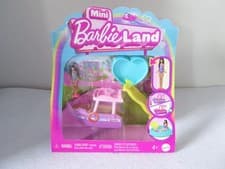 Image of New Barbie Land Mini figure and Play Set Boat by Mattel
