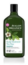 Image of Avalon Organics Scalp Treatment Tea Tree Shampoo 325ml