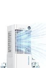 Image of Portable Air Cooler 5.2L Mobile w/Remote Control 4-IN-1, 3 Speeds 120° AC Unit