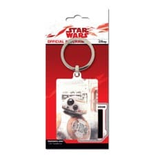 Image of Star Wars MK38773C BB-8 Peek Premium Steel Licensed Keychain-Keyring