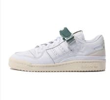 Image of Adidas Forum Low 'White Green' UK 10.5 US 11 EU 45 1/3