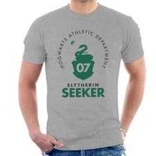 Image of All+Every Harry Potter Slytherin Quidditch Seeker Men's T-Shirt