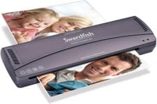 Image of Swordfish 330LR A3 Compact Paper Laminator for Home Office, Grey