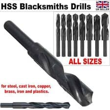 Image of Blacksmith HSS Drill Bit Stepped 13MM Shank Bits Drills Steel Metal 13.5mm-40mm