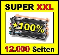 Image of 4 x Toner Cartridge for DELL 2150cn 2150cdn 2155cn 2155cdn- SUPER XXL