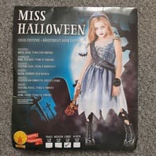 Image of Miss Halloween Childs Fancy Dress Costume