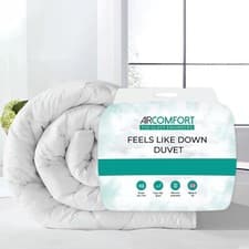 Image of AirComfort Anti Allergy Microfibre Duvet - 1.5 3 4.5 7.5 10.5 13.5 15 16.5 Tog