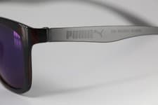 Image of PUMA SHIBUYA PU0016S 003 Transparent Size 51 22 145 Cat.3 Sport Sunglasses