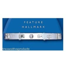 Image of Solid Sterling Silver Ladies 6mm Hallmark Expandable Bangle