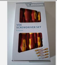 Image of new VDE screwdriver set of 8 new and sealed