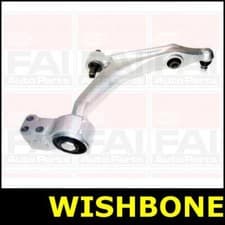 Image of Wishbone Suspension Arm Front Lower Right Fits ALFA 159 BRERA SPIDER 939 1882SS