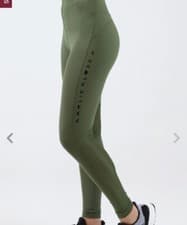 Image of Adidas x Karlie Kloss khaki green yoga leggings new tags XS 4-6