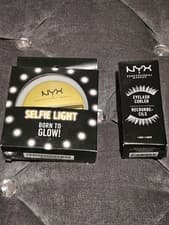 Image of NYX Professional Makeup Set Selfie Ring Light/ Eyelash Curler 