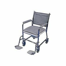 Image of NRS Healthcare Adjustable Wheeled Commode