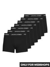 Image of Jack & Jones Trunks With 7 Pack For Men (JACHUEY) in Black, M-XL