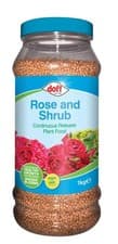 Image of Doff Rose & Shrub Continuous Release Growth Plant Food Feed Fertiliser 1kg