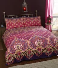 Image of Paisley Duvet Cover Set Printed Quilt Cover Bedding with Pillow Case Bohemian