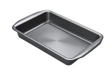 Image of Circulon Momentum Bakeware Rectangular Cake Tin, 9" x 13", Grey x