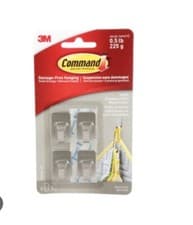 Image of Command 17031SS Stainless Steel Hook, Silver