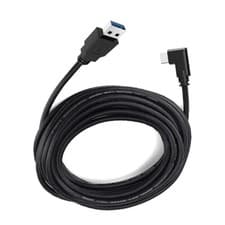 Image of Virtual Reality Headset cable Compatible with Oculus Quest 1,2 Gaming PC USB 3.2