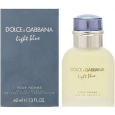 Image of DOLCE & GABBANA LIGHT BLUE POUR HOMME 40ML EDT SPRAY | NEW & SEALED | FREE P&P