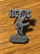 Image of AC/DC Stiff Upper Lip Enamel Metal Pin Badge Classic Rock Band