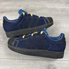 Image of Adidas Superstar II ‘Denim Blue / Core Black’ - Size UK 5.5 / EU 38 2/3