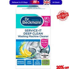 Image of Dr.Beckmann Service-It Deep Clean Washing Machine Cleaner, 1 Treatment 250 G UK