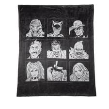 Image of Batman Villains Icon Fleece Blanket