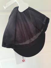 Image of Castelli Cycling Climbers A/C Summer Cycling Cap Hat, Black / Grey