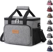 Image of Lifewit Large Lunch Bag 12-Can (8.5L) Insulated Lunch Box Soft Cooler Cooling T