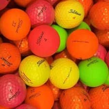 Image of Titleist Mixed Optic Golf Balls Grade A & B Mixed Colour Lake Balls 12-100 Pack