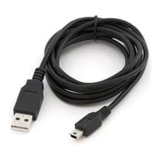 Image of 0.5m Cable USB Male A to Mini B 5 Pin Data Charging Cord Lead for Android Phones