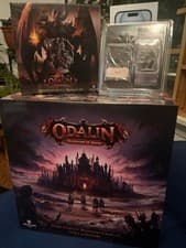 Image of Odalin Dungeons of Doom - Gamefound with Abaddon Huge Mini and Kaerun (NEW)