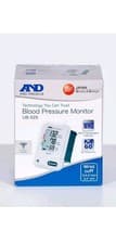 Image of A&D Medical UB-525 Wrist Blood Pressure Monitor White 60 Memory. Wrist 5.3" 8.5"