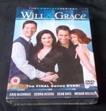 Image of WILL & GRACE (THE COMPLETE SERIES 8 - 2006 NBC DVD BOX SET) NEW & SEALED