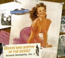 Image of VARIOUS ARTISTS Rockin and Boppin: In The Desert, Vol. 2 (CD)