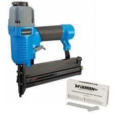 Image of 2-in-1 Air Nailer Stapler 18 Gauge 15 - 50mm + 5000 Brad Nails - 3 Year Warranty