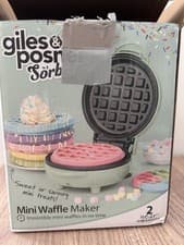 Image of Giles & Posner EK4214G Mini Waffle Maker Light Green
