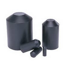 Image of Adhesive Glue Lined Heat Shrink End Caps HENC - Various Sizes and Pack Options