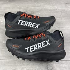 Image of Adidas Terrex Agravic GTX Trail Running Shoes ‘Black’ - Size UK 8 / EU 42