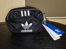 Image of Adidas Adicolor Archive Waist Bag (Black)