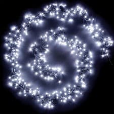 Image of Christmas Fairy Lights 480-1920 LED Cluster Indoor Outdoor Tree Home Xmas Decor