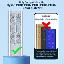 Image of For Dyson Air Purifier Humidfier Remote Control PH3A PH01 PH02 PH03 PH04