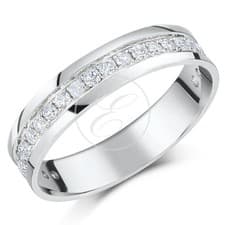Image of 9ct White Gold Diamond Eternity Ring 0.15ct,Quarter Carat,Third Carat,Half Carat