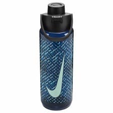 Image of Nike TR Renew Recharge Chug Bottle 24oz - Sports Water Bottle - Graphic Blue