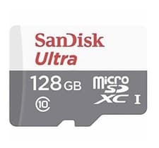 Image of SanDisk Ultra 128GB Micro SDXC UHS-I SD Up to 100MB/s C10 A1 SDSQUAR-128G